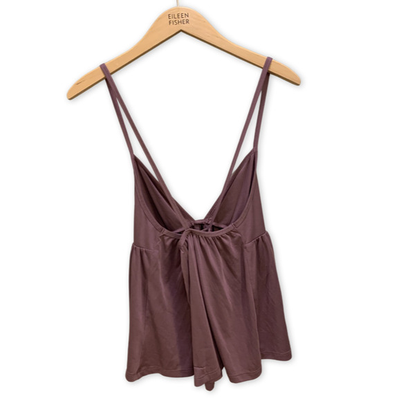 Express One Eleven Purple Babydoll Tank Top Size M - Picture 3 of 4